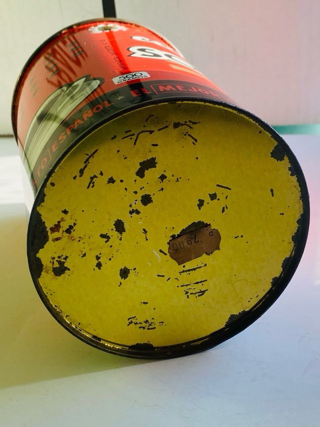 LATA DE CAFE SOLEY ANTIGUA BOTE METÁLICO VINTAGE