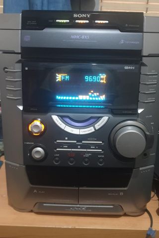 Minicadena Sony BX5 restaurada (envío gratis)