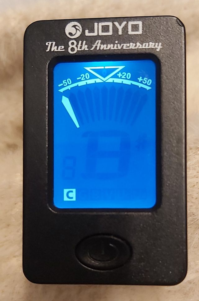 Afinador de guitarra, ukelele, violín...