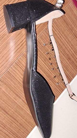 Zapatos tacones talla grande