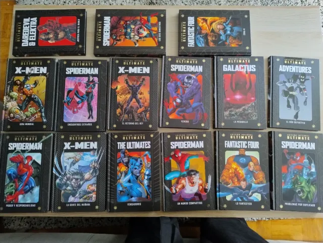 Lote tomos Marvel ultimate Salvat 1-15