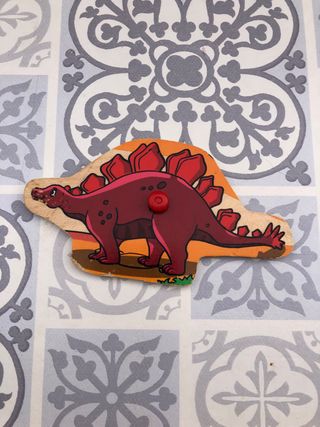 Puzzle madera dinosaurios