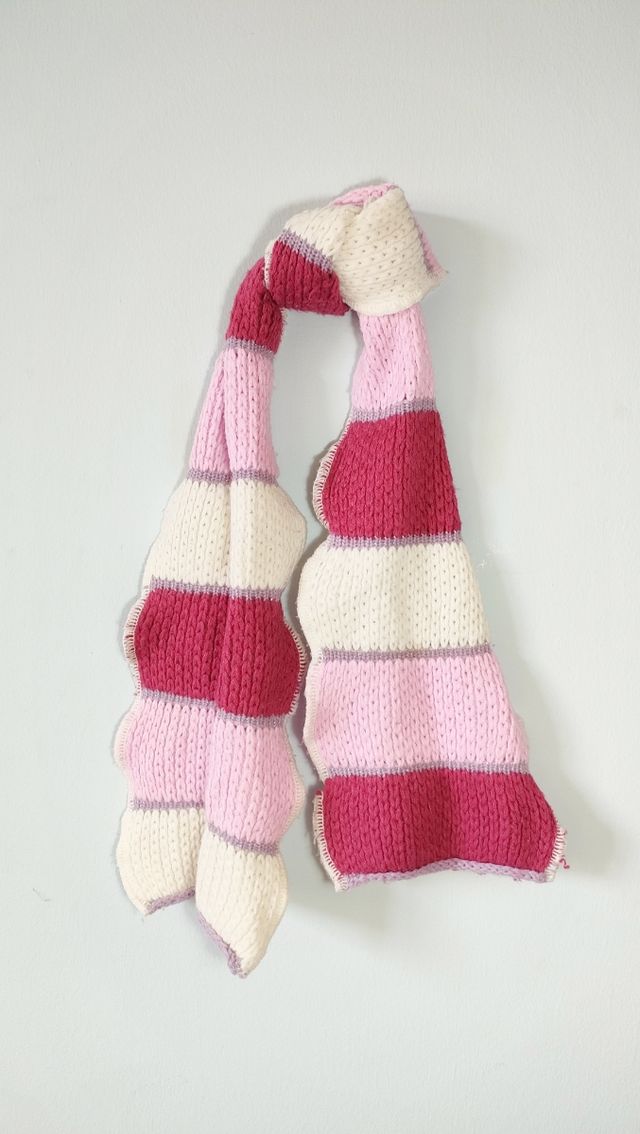 Chaqueta con bufanda niña