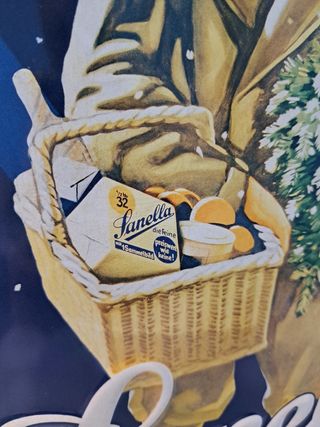 Placa publicitaria vintage 