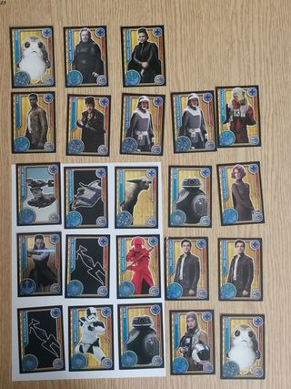 Cromos Star Wars El camino de los Jedi (cca 65)