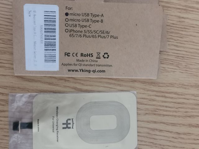 Conector cargador inalambrico