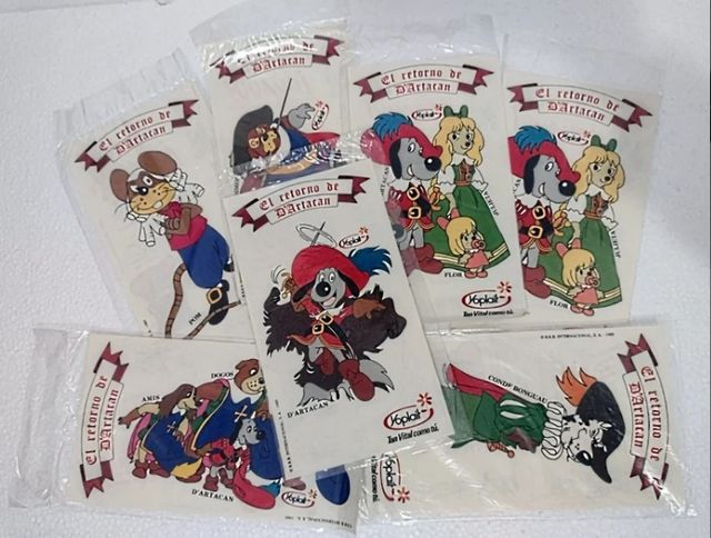 ANTIGUA P. DARTACAN PROMOCIÓN YOPLAIT AÑOS 80