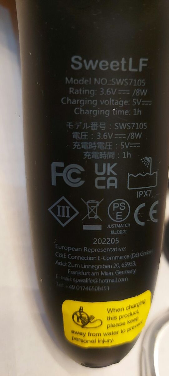 Repuesto afeitadora SweetLF sws7105