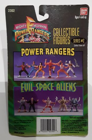 Figura pvc Power Rangers Mighty Morphin 1994