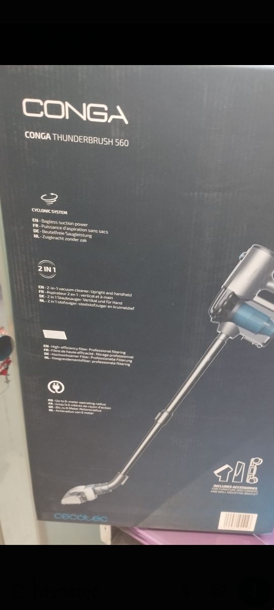 Aspiradora nueva sin estrenar 