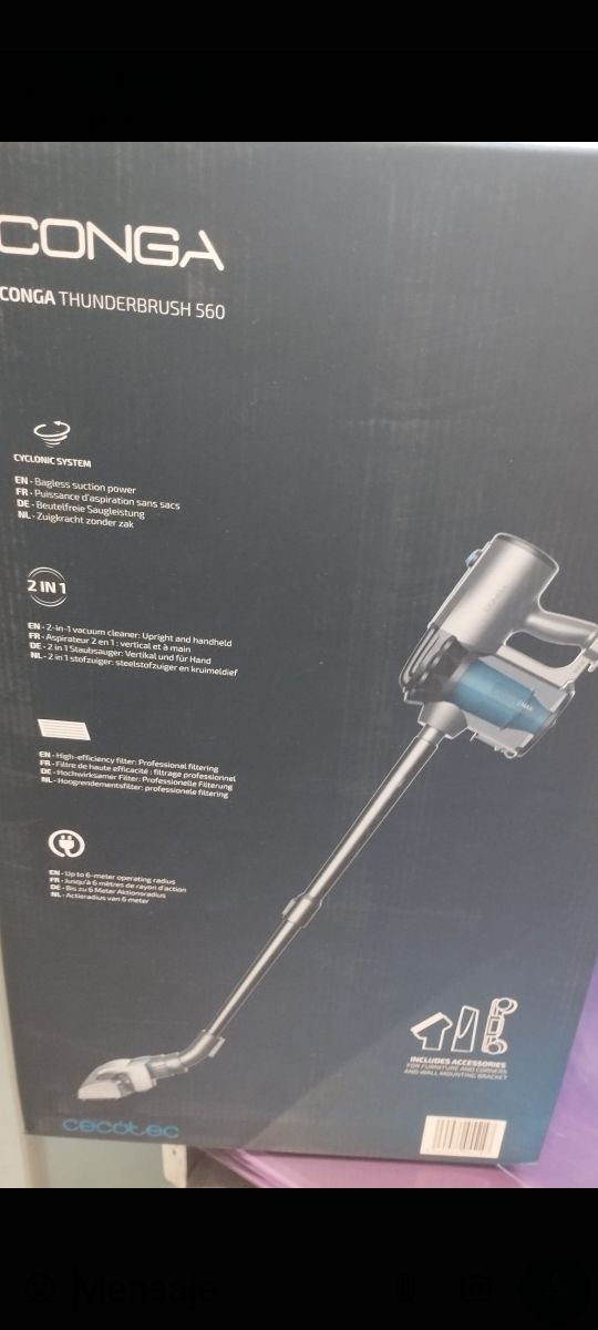 Aspiradora nueva sin estrenar 