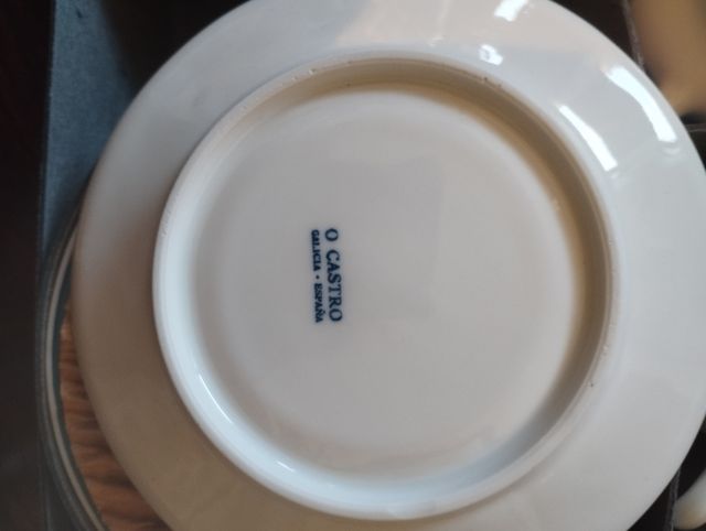 Juego café cerámicas del Castro