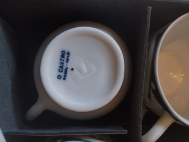 Juego café cerámicas del Castro