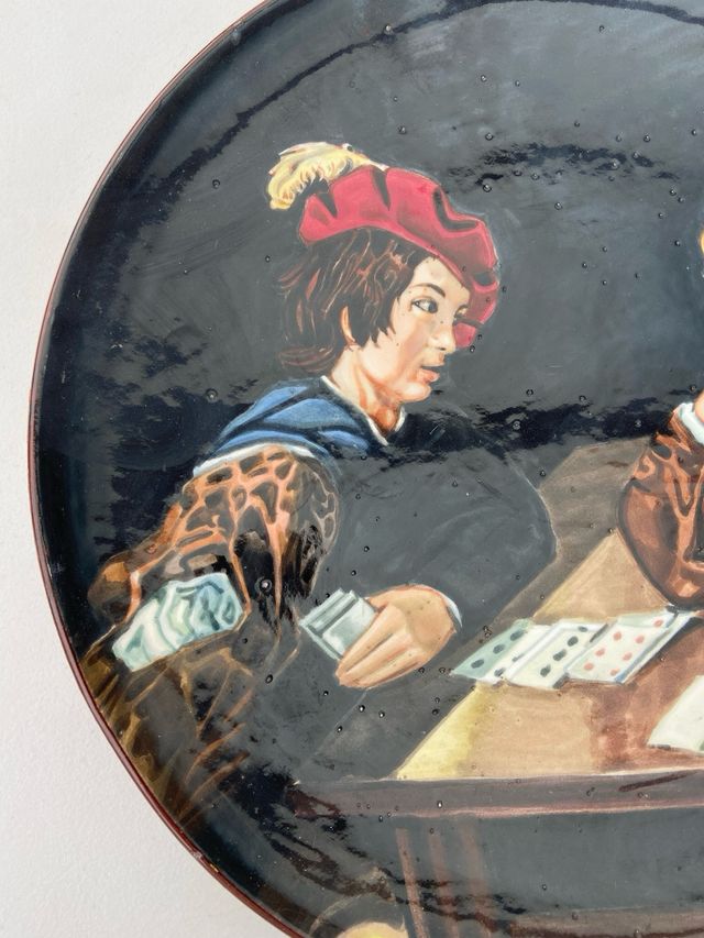 Plato grande decoración