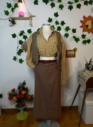 Gonna midi vintage y2k