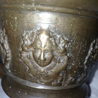 ALMIREZ O MORTERO D BRONCE ANTIGUO S XIX