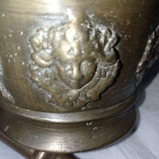 ALMIREZ O MORTERO D BRONCE ANTIGUO S XIX