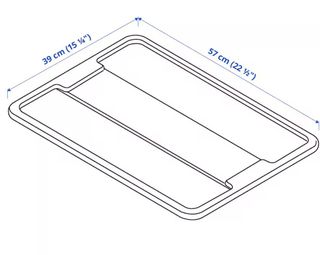 Tapa caja plástico SAMLA