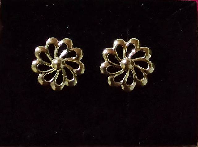 Pendientes floral