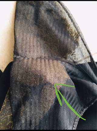 Vintage preciosa blusa negra y dorado 44