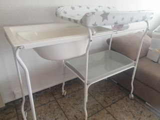 Bañera cambiador extraible PLASTIMYR