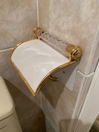 Accesorio de baño de cristal