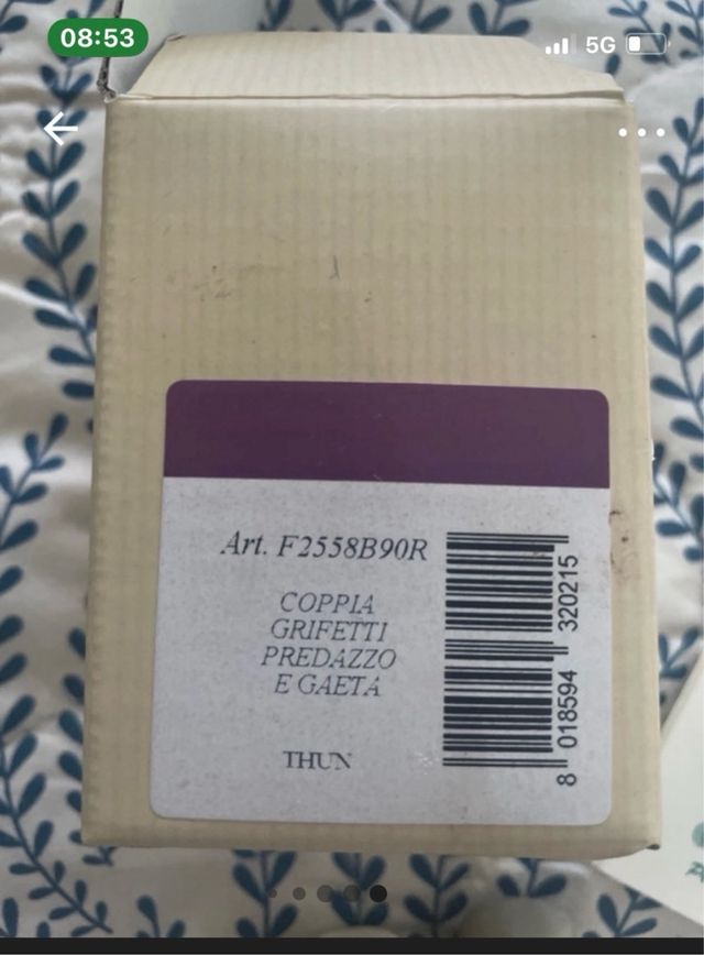 Thun coppia grifetti