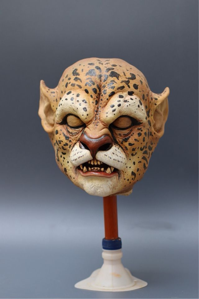 Máscara Hombre Leopardo Isla del Dr Moreau