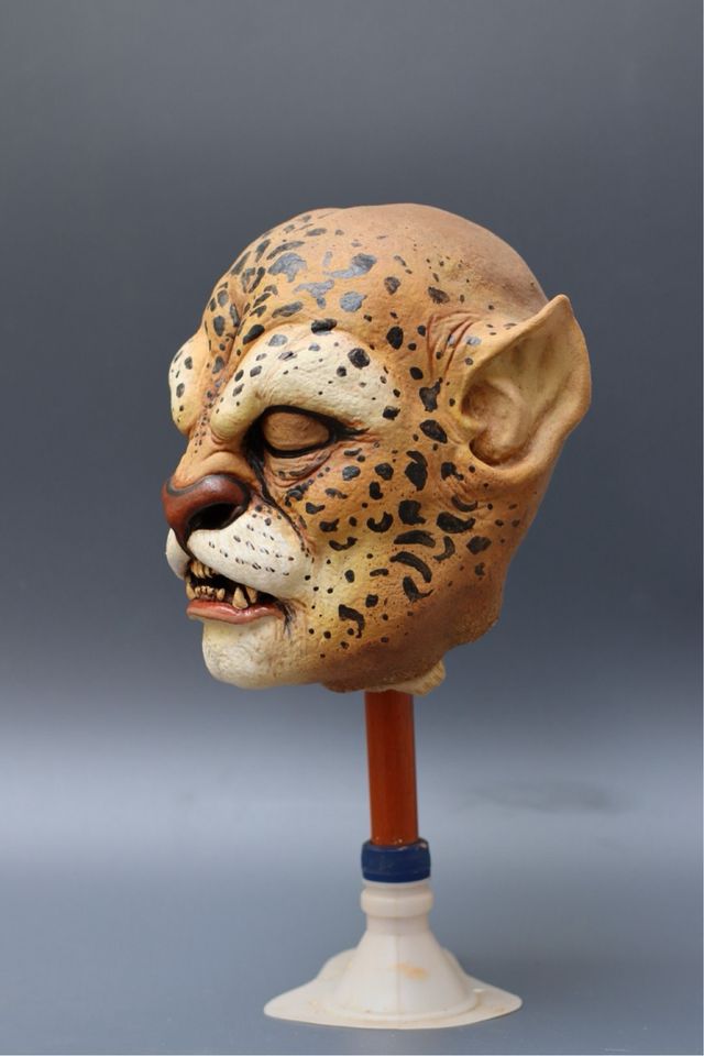 Máscara Hombre Leopardo Isla del Dr Moreau