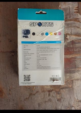 Fotocamera/videocamera wifi subacquea