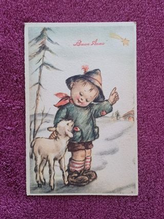 Set di Cartoline nuove vintage Anni '60 Putti