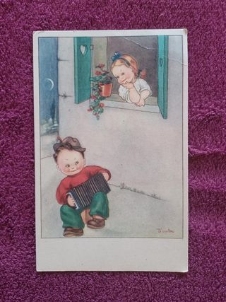 Set di Cartoline nuove vintage Anni '60 Putti