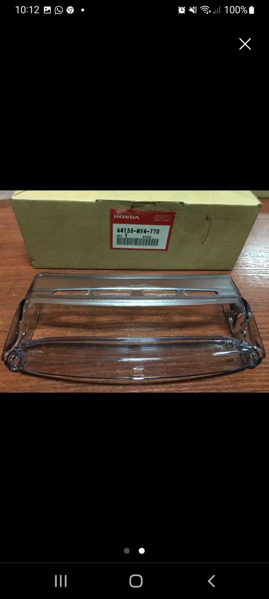 Honda GL 1500cc Goldwind Visor Aire