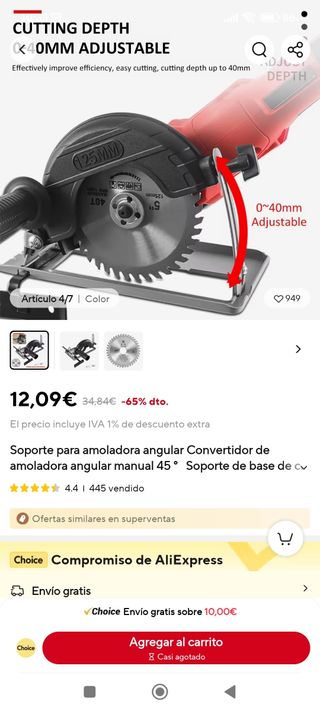 Soporte para radial