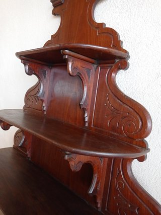 Estantería madera antigua