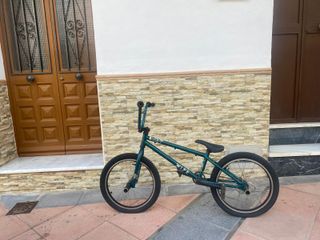 Bicicleta Bmx 20 Pulgadas wipe 500 azul con rulos