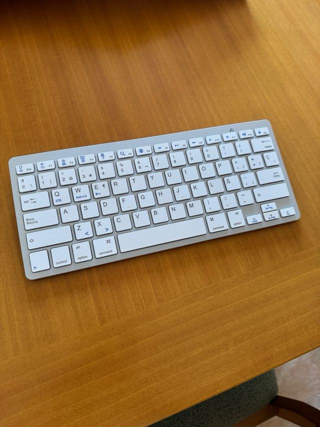 Teclado español tipo apple