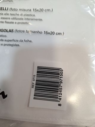 5 Paquetes de 10 hojas Hofman 15x20 fotos