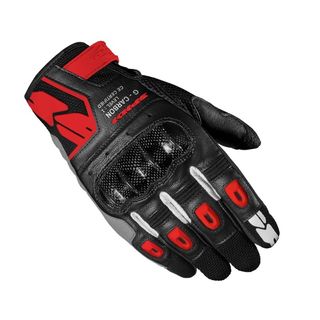 Guantes Verano Spidi G-Carbon Black Red