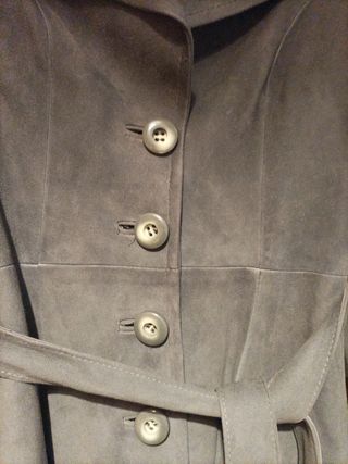 Abrigo de ante vintage