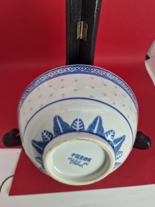 CUENCO ANTIGUO CHINO PORCELANA WANYU