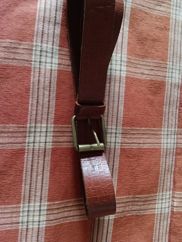 Cinturón Springfiel cuero marron, nuevo, no usado