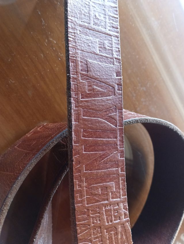 Cinturón Springfiel cuero marron, nuevo, no usado