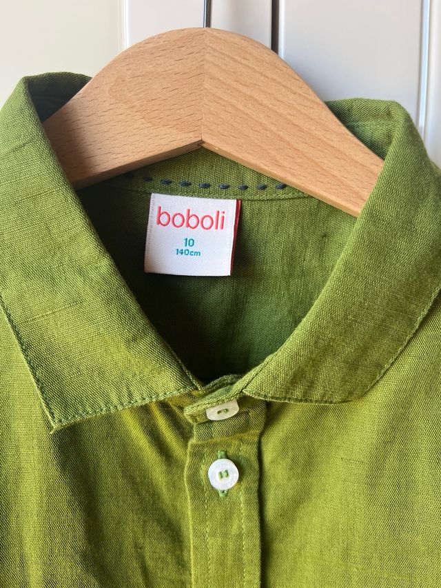 Camisa Boboli niño y vaqueros
