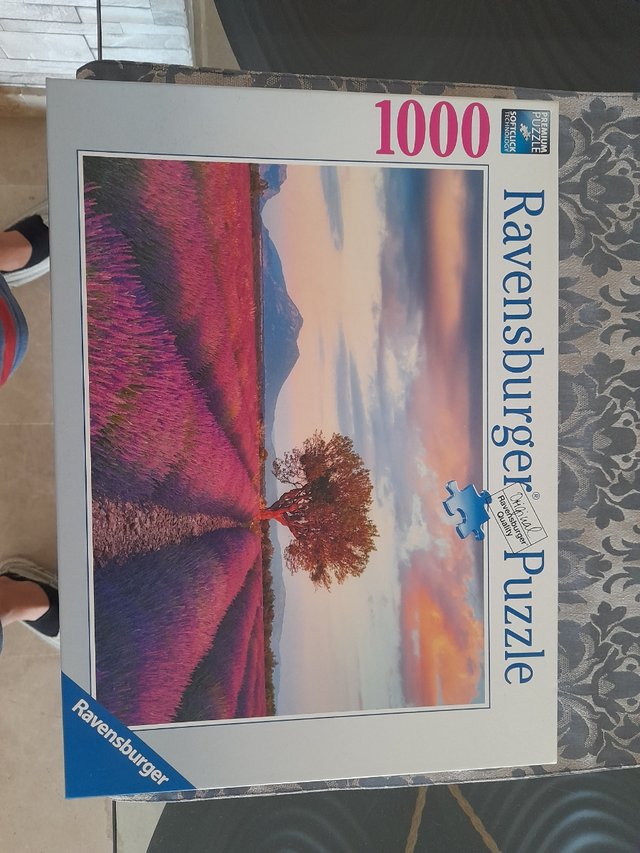 Puzzle paisaje lavanda