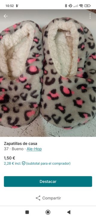 Zapatillas de casa