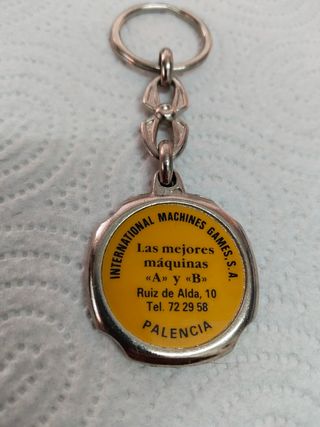 3 Llaveros  Maquinas  Recreativa,antiguos