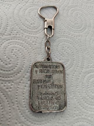 3 Llaveros  Maquinas  Recreativa,antiguos