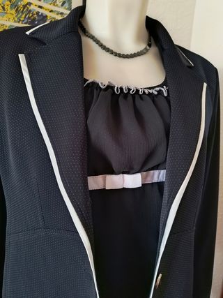 Traje pantalón tres piezas señora