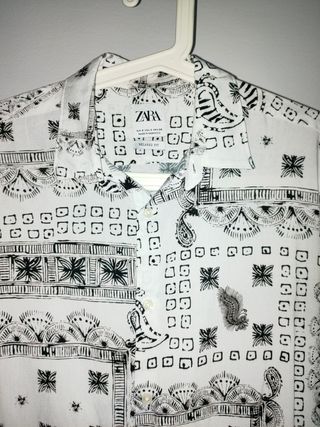 Camisa estampado bandana, viscosa